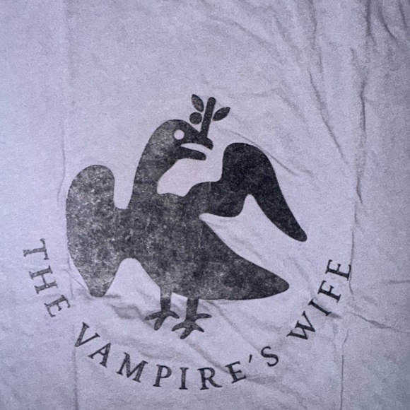 The Vampire's Wife Graphic T-Shirt by current/elliott size small - Picture 3 of 5